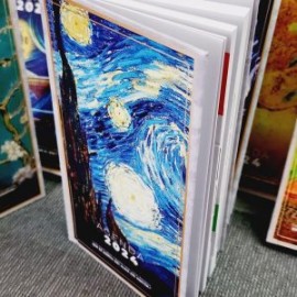 Agenda 2024 de Bolsillo Empastada Pasta Dura Van Gogh 10×18