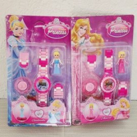 Blister con Reloj Digital Lego Para Niñas Con Accesorios De Princesas