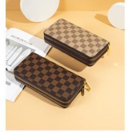 Cartera para Dama Cuadros Dominó Tartán