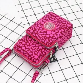 Cartera PortaCelular con tres Compartimientos Poliester